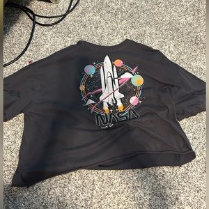 NASA crop Tshirt